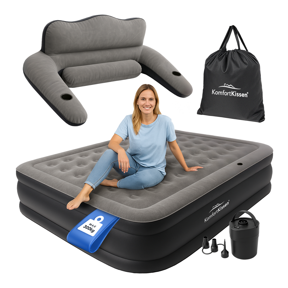 3-in-1 premium-ilmapatja