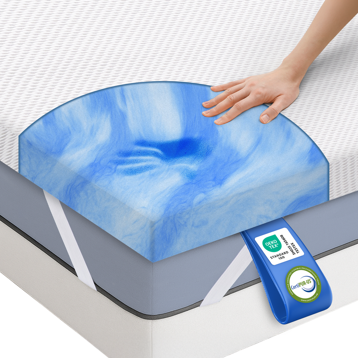 Dream Topper – Patjanpäällinen memory foam -vaikutuksella