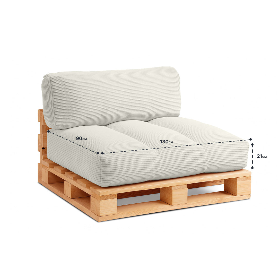 Lavatyyny, corduroy – istuintyyny