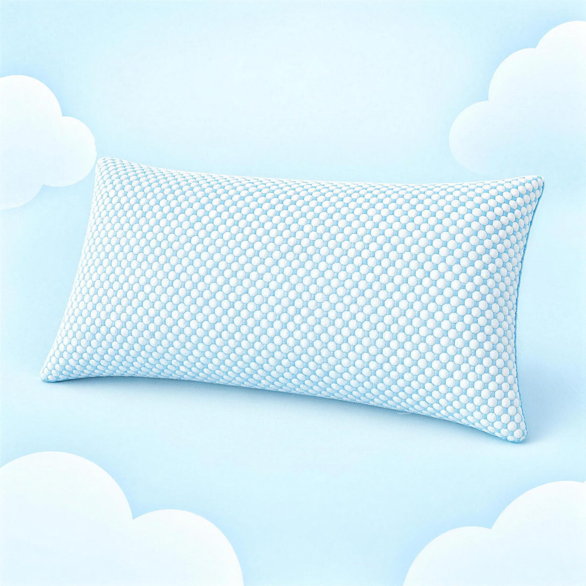 Wolkenkissen – Premium Memory-Foam-Kissen mit atmungsaktivem Bezug