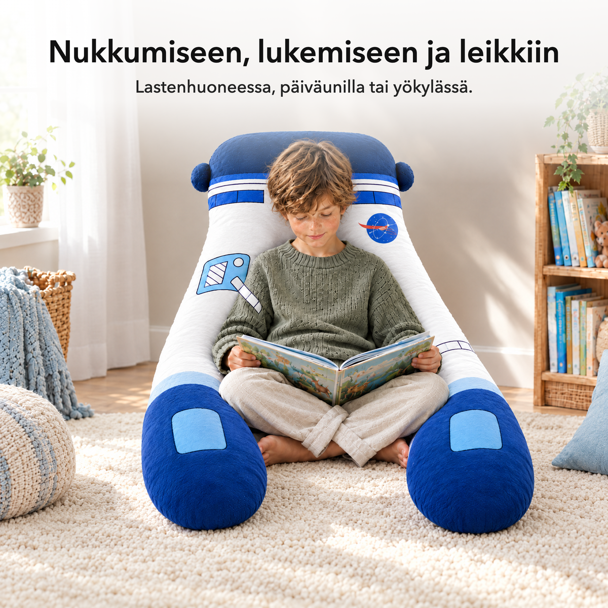 astronautti – Nukkumiseen, lukemiseen ja leikkiin