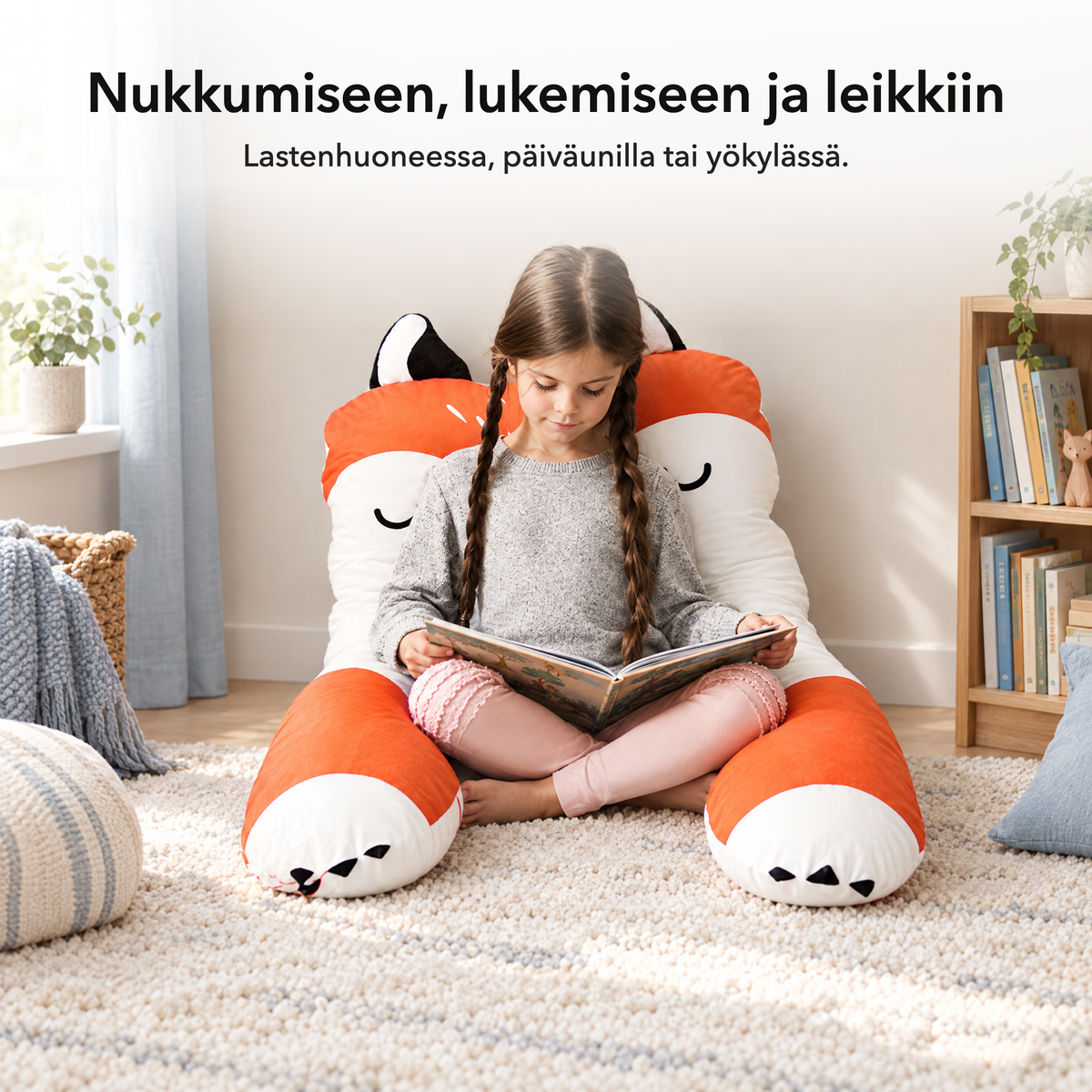 kettu – Nukkumiseen, lukemiseen ja leikkiin